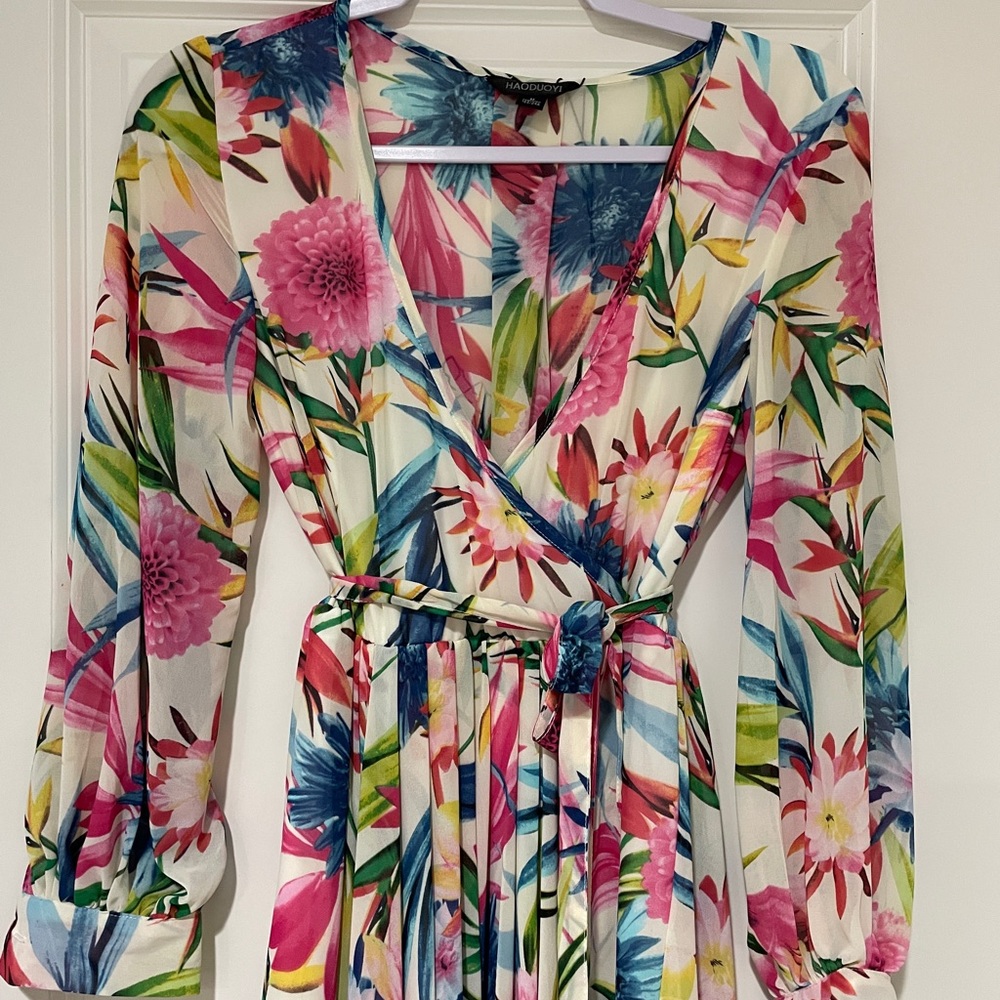 Tropical Maxi Dress